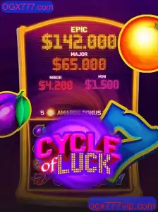 Descubra a Emoção de CycleofLuck no OGX777.com